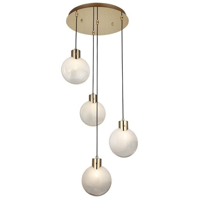 VEKMO ALTIN 4'LÜ AVİZE