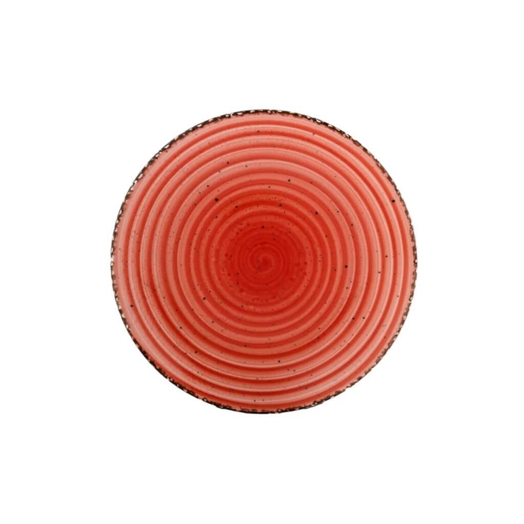 AVANOS KIRMIZI TEKLİ SERVİS TABAK 25CM