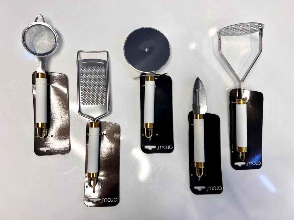 ALTIN BEYAZ 5 PARÇA SERVİ SETİ