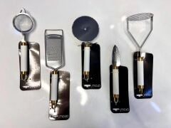 ALTIN BEYAZ 5 PARÇA SERVİ SETİ