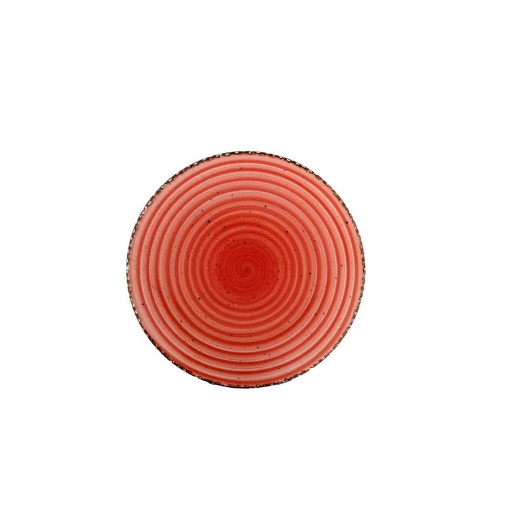 AVANOS KIRMIZI TEKLİ PASTA TABAK 19CM