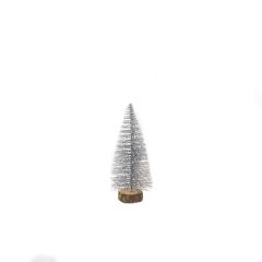 GÜMÜŞ KARLI ÇAM AĞACI 25CM