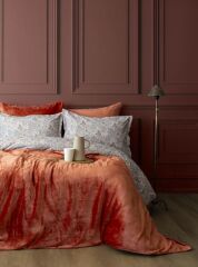 MY TOUCH LONA TERRAKOTA ÇİFT KİŞİLİK NEVRESİM TAKIMI