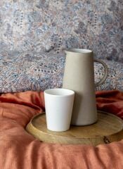 MY TOUCH LONA TERRAKOTA ÇİFT KİŞİLİK NEVRESİM TAKIMI