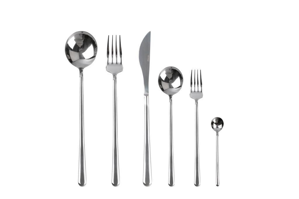 PLATİN 6 KİŞİLİK 36 PARÇA ÇATAL KAŞIK BIÇAK TAKIMI