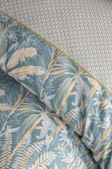 TAMMY YEŞİL ÇİFT KİŞİLİK YATAK ÖRTÜLÜ NEVRESİM TAKIMI