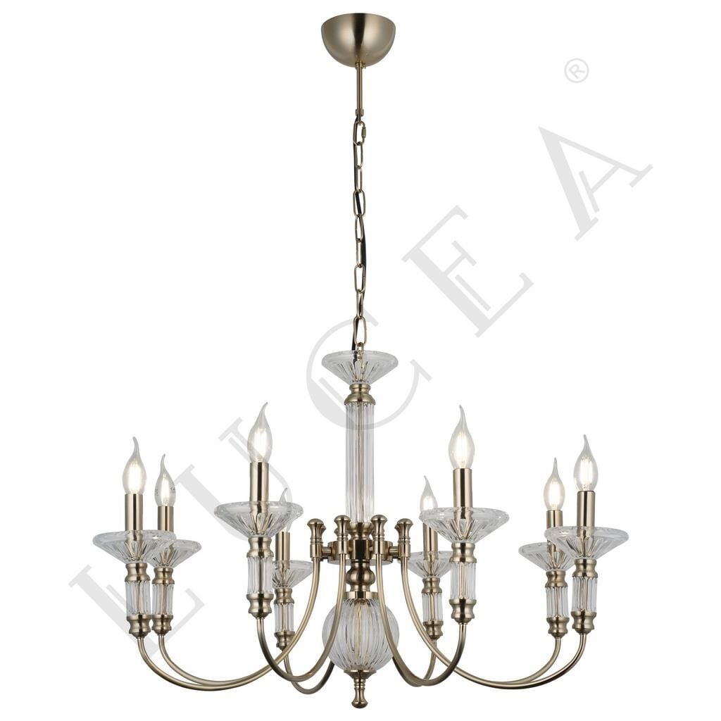 KLASSEN 8'Lİ ANTİK LAK AVİZE 8XE14