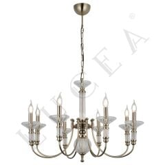 KLASSEN 8'Lİ ANTİK LAK AVİZE 8XE14