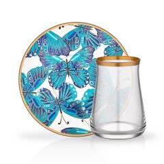 VENÜS MAVİ 6 KİŞİLİK ÇAY SET