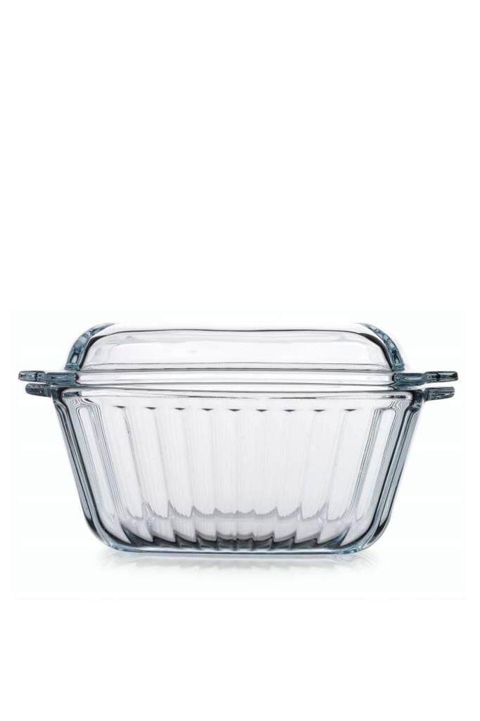 BORCAM KARE KAPAKLI TENCERE 1000CC