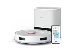 XU2100/25 PHILIPS İSTASYONLU ISLAK/KURU ROBOT SÜPÜRGE BEYAZ