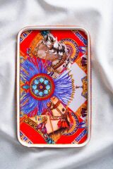 WHISPER DİKDÖRTGEN SUNUM TABAK DESEN1 30X19X2CM