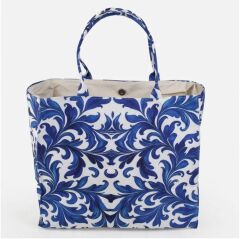 LACİVERT DESENLİ ÇANTA 40X17X34CM