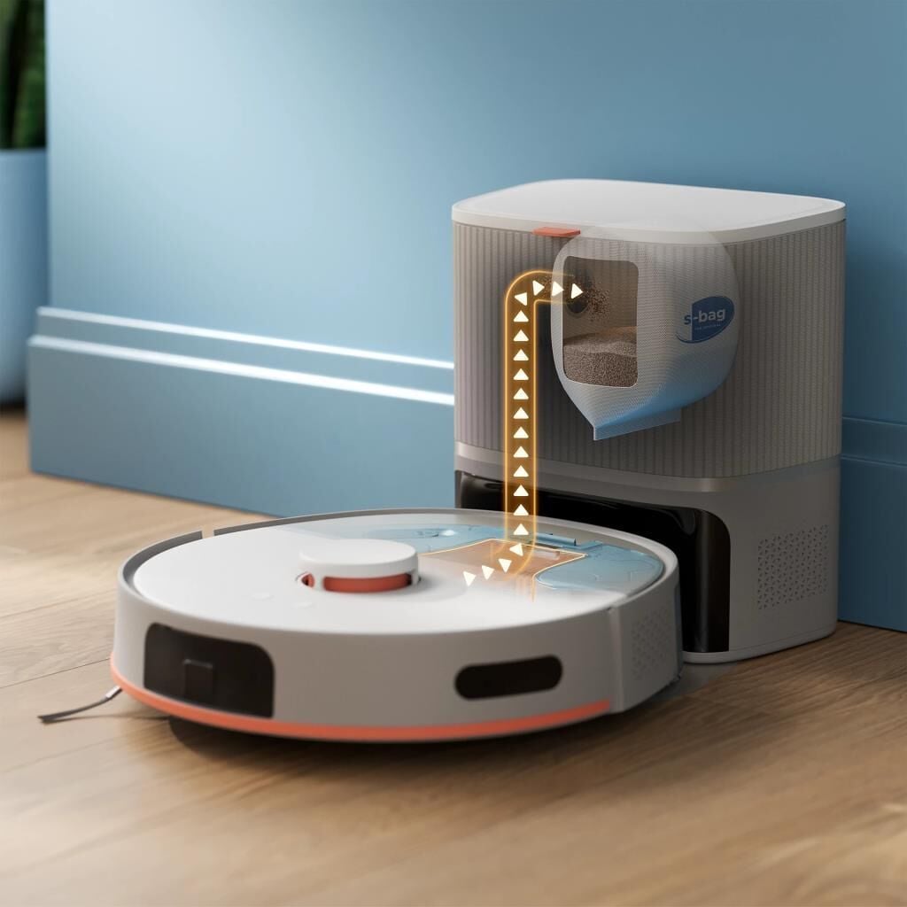 XU5100/20 PHILIPS İSTASYONLU ISLAK KURU ROBOT SÜPÜRGE BEYAZ