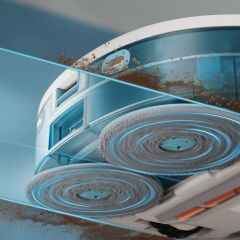 XU5100/20 PHILIPS İSTASYONLU ISLAK KURU ROBOT SÜPÜRGE BEYAZ