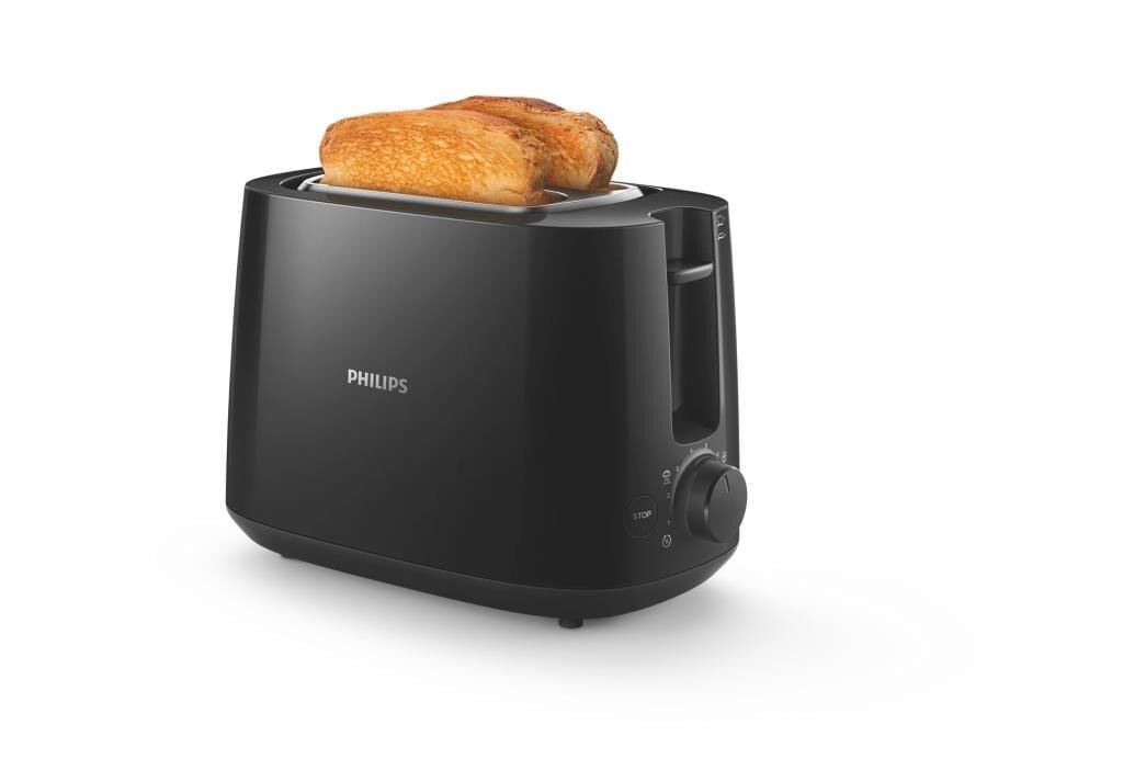 HD2581/90 PHILIPS DAİLY COLLECTION EKMEK KIZARTMA MAKİNESİ SİYAH
