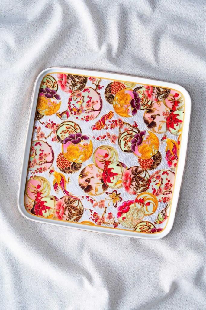 DREAM KARE SUNUM TABAK DESEN2 27X27X2CM