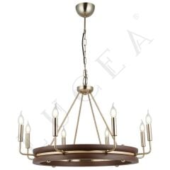 GOOSE 8'Lİ ANTİK LAK AVİZE 8XE14