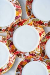 DREAM 6'LI PASTA TABAK DESEN2 21CM