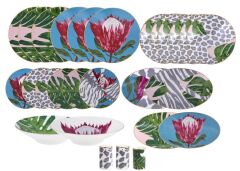 AFRICA 6 KİŞİLİK 27 PARÇA YEMEK TAKIMI