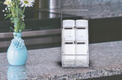 FİONA BEYAZ GÜMÜŞ YAĞLIK SİRKELİK