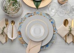 AZURE 6 KİŞİLİK 24 PARÇA YEMEK TAKIMI