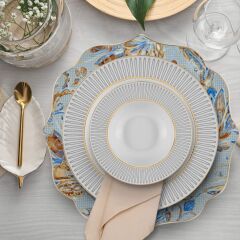 AZURE 6 KİŞİLİK 24 PARÇA YEMEK TAKIMI