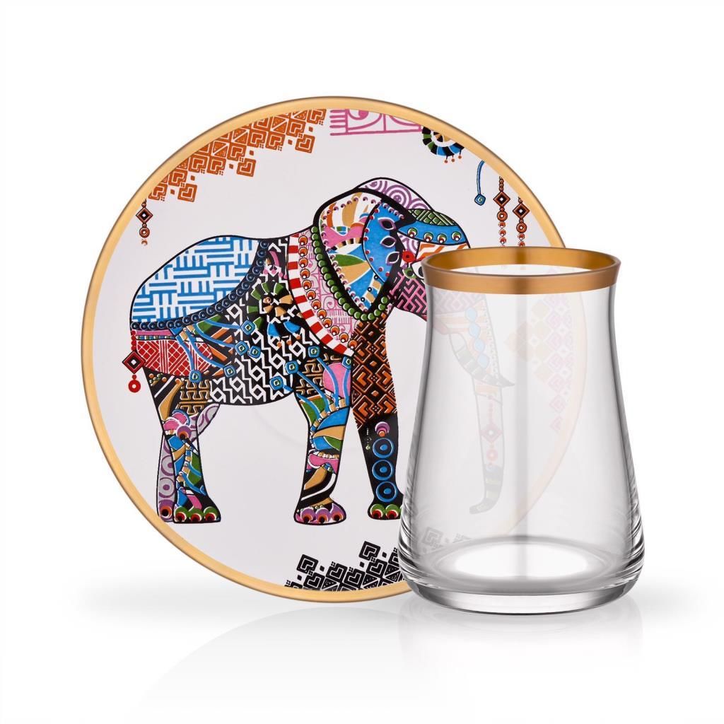 ELEPHANT 1 KİŞİLİK ÇAY SETİ