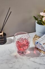 HEART ÇİFT CİDARLI BARDAK 350ML