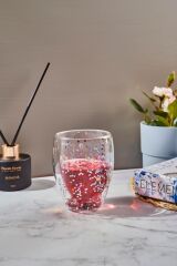 HEART ÇİFT CİDARLI BARDAK 350ML