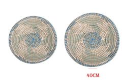 HASIR DUVAR SÜSÜ LACİVERT MAVİ 40CM