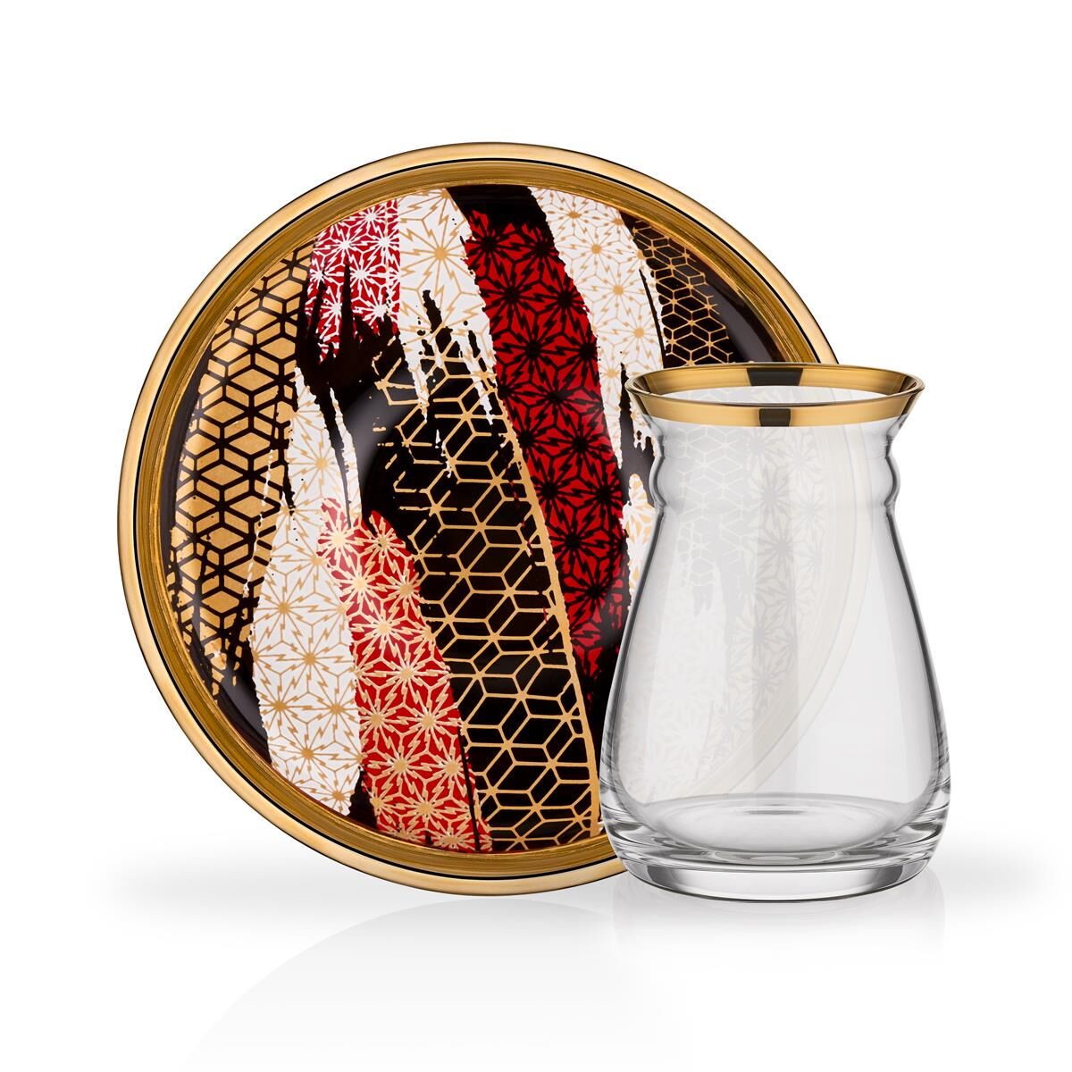 NİHAVENT MIXED 6 KİŞİLİK ÇAY SETİ