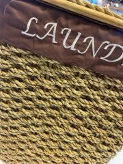KONİK BÜYÜK AÇIK KAHVE ÇAMAŞIR SEPETİ LAUNDRY