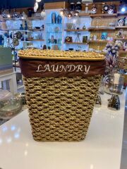 KONİK BÜYÜK AÇIK KAHVE ÇAMAŞIR SEPETİ LAUNDRY
