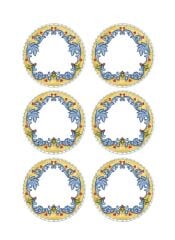 LIMONCELLO 6'LI SERVİS TABAK 26CM