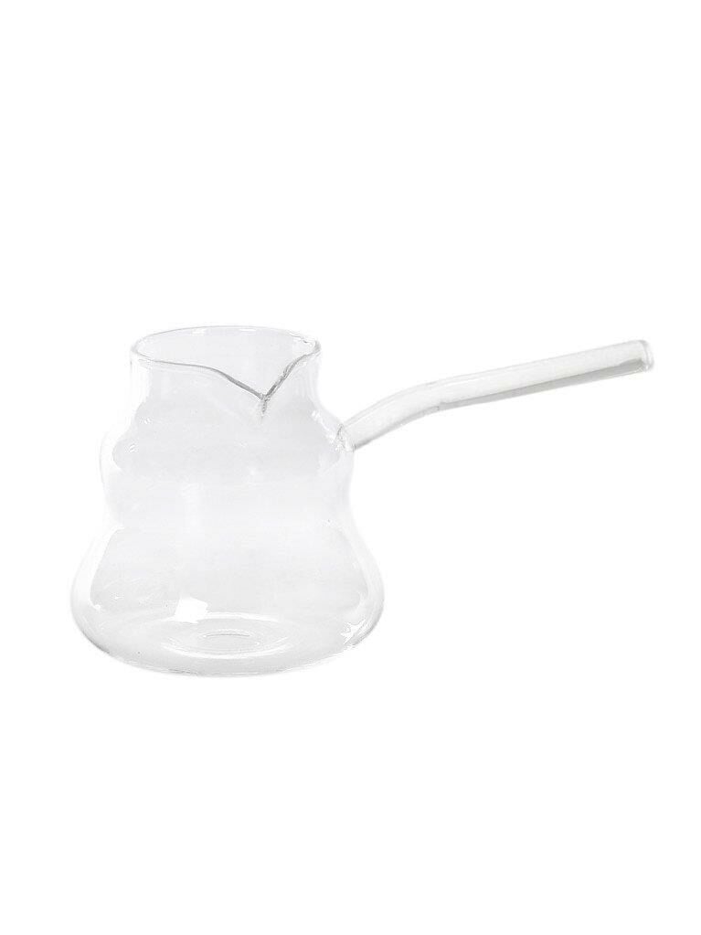 BOĞUMLU CAM CEZVE 450 ml