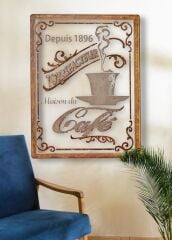 ALTIN ESKİTME AKRİLİK TABLO 63X3X80CM