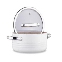 2619-2 LINEA 7 PARÇA TENCERE SETİ VANİLYA