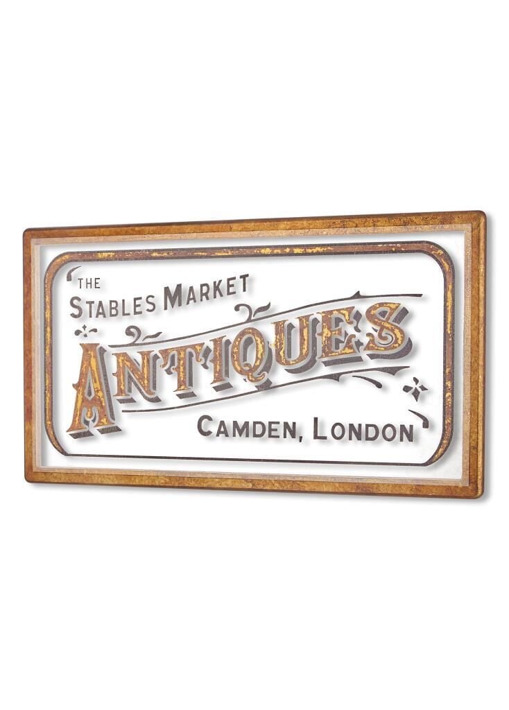 ALTIN ESKİTME AKRİLİK TABLO 84X3X44CM