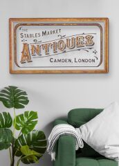 ALTIN ESKİTME AKRİLİK TABLO 84X3X44CM