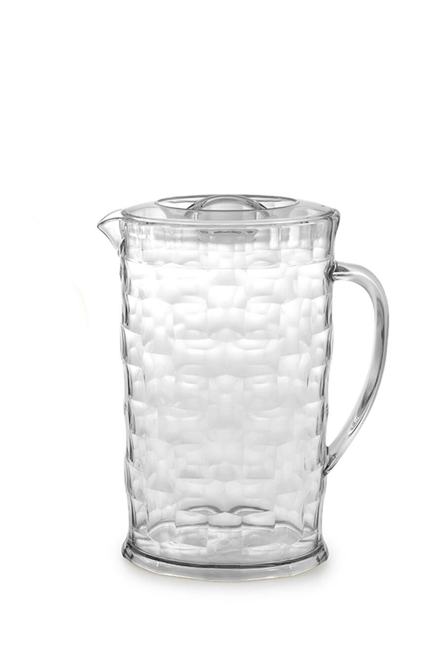 BEYAZ AKRİLİK OVAL SÜRAHİ