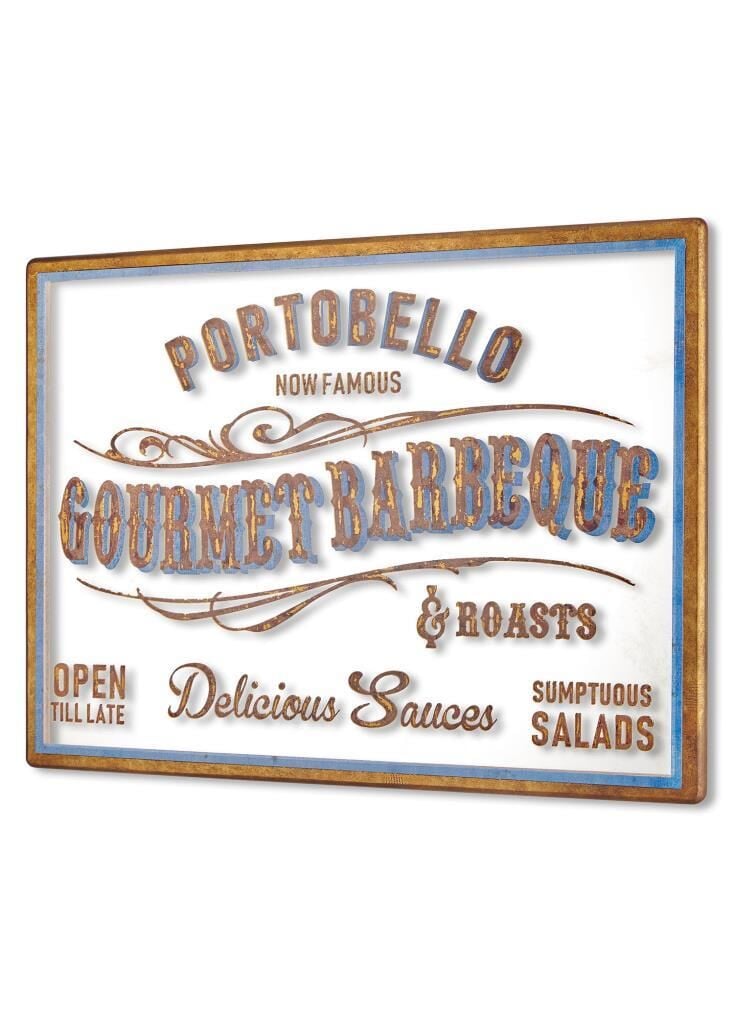 ALTIN ESKİTME AKRİLİK TABLO 84X3X63CM