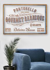 ALTIN ESKİTME AKRİLİK TABLO 84X3X63CM