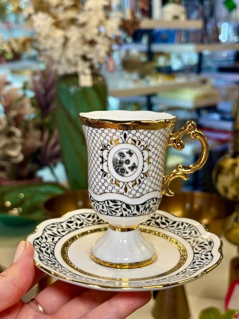 ESPINO 6 KİŞİLİK TÜRK KAHVESİ FİNCANI