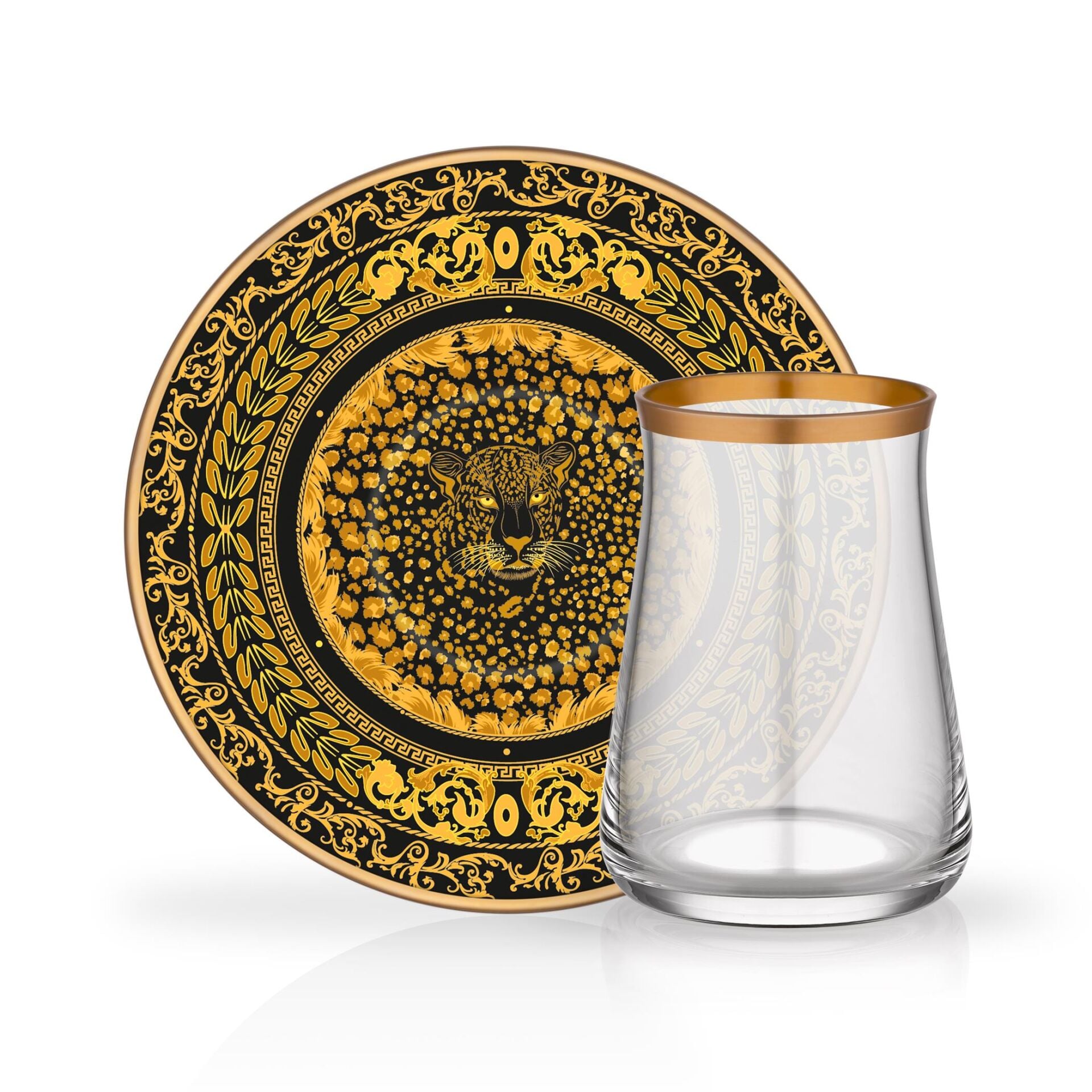 TARABYA TIGER 6 KİŞİLİK ÇAY SET