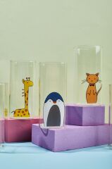 ANIMALS 6'LI BARDAK 400ML