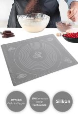 AROW SİLİLKON GRİ HAMUR AÇMA MATİ 65x45cm