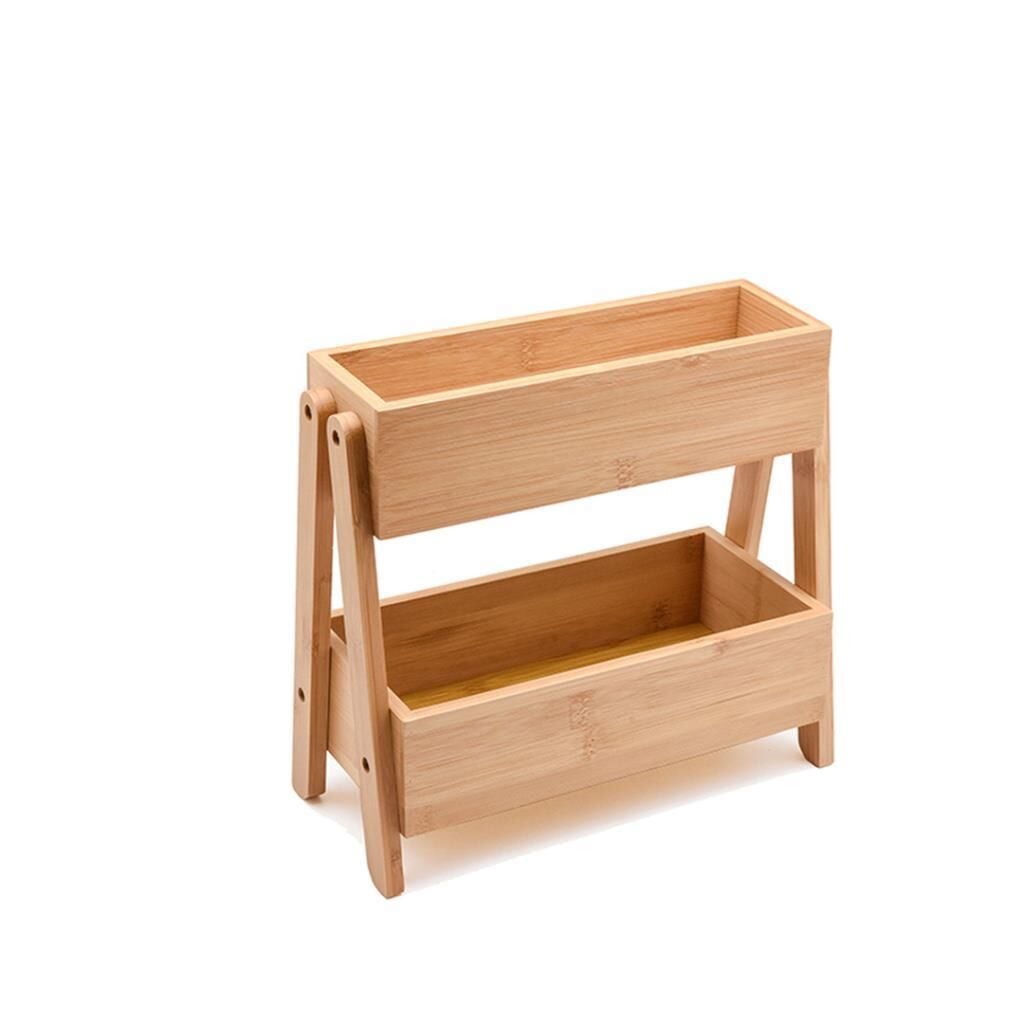 BAMBU 2 KATLI ORGANİZER 27X12X25CM