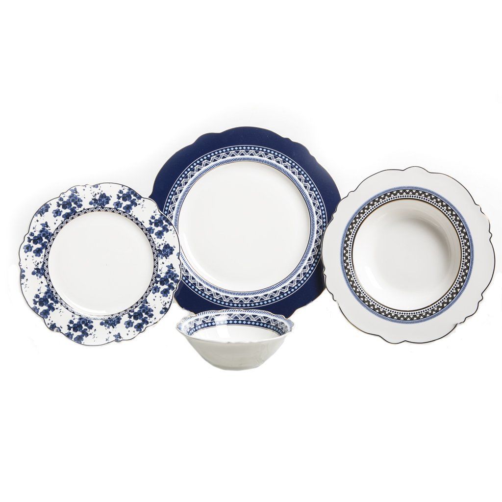 OLYMPUS 6 KİŞİLİK-24 PARÇA YEMEK TAKIMI
