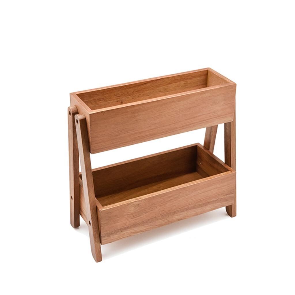 AKASYA 2 KATLI ORGANİZER 27X12X25CM
